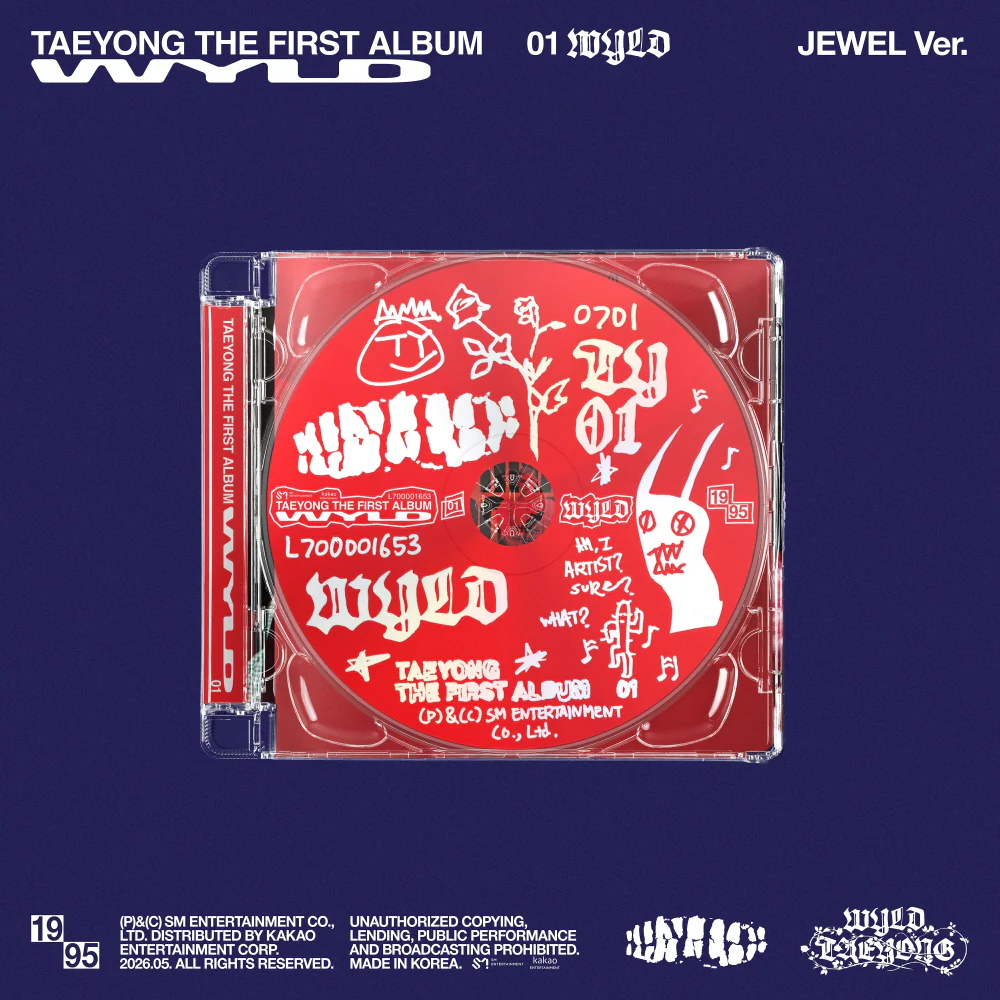 Taeyong - Vol.1 WYLD Jewel Case version CD