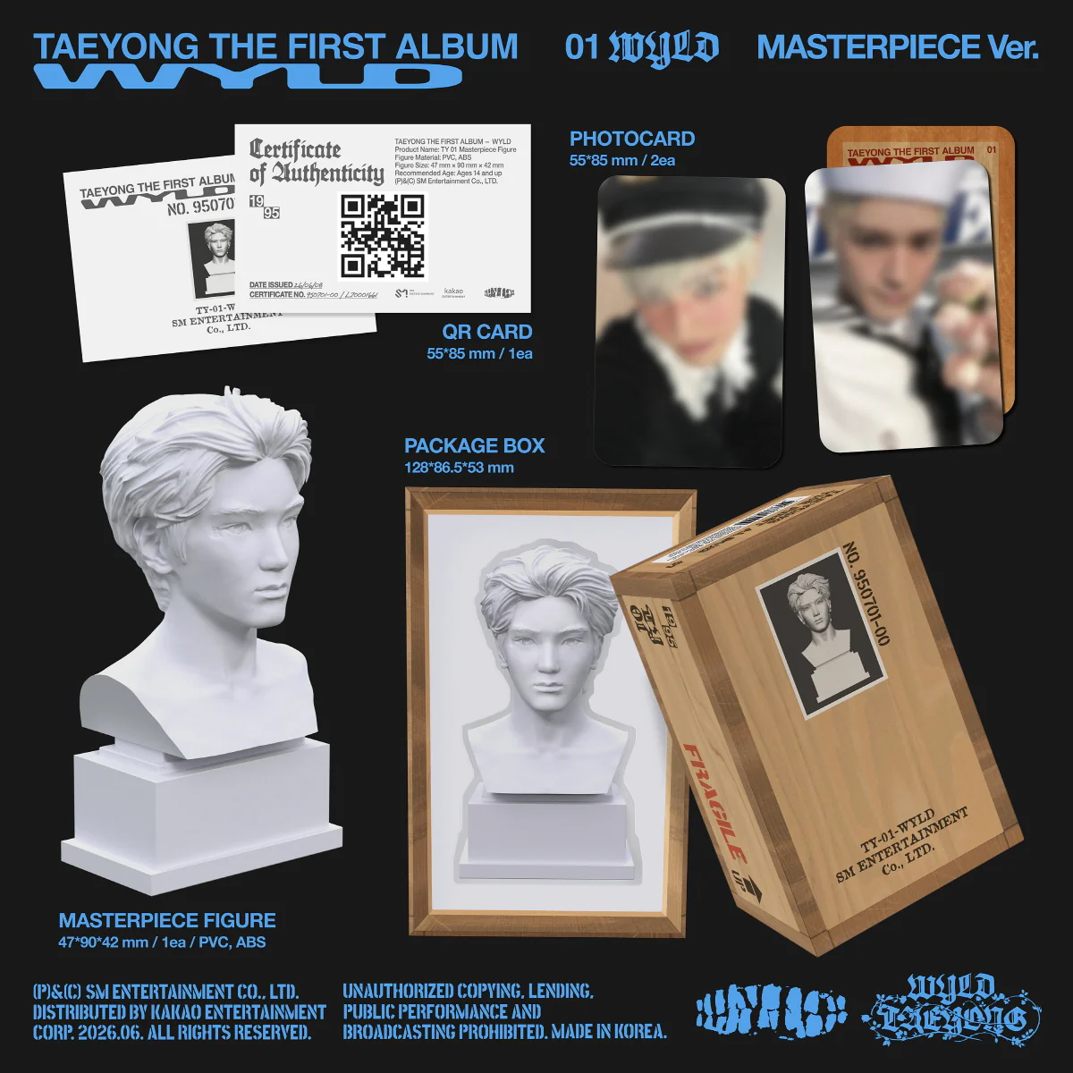 TAEYONG - WYLD [Masterpiece Ver.] Limited Album - Image 2