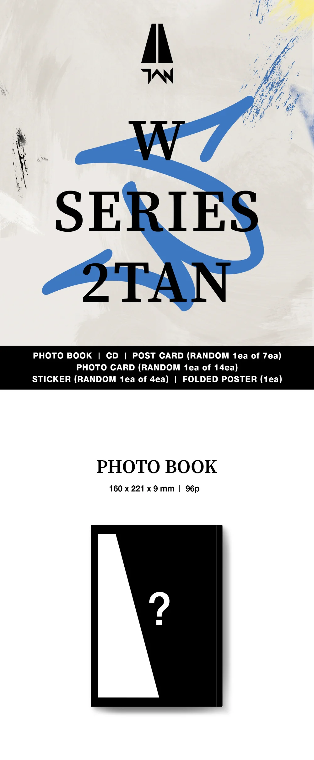 TAN - 2TAN (Wish ver.) (2nd Mini Album) CD - Image 2