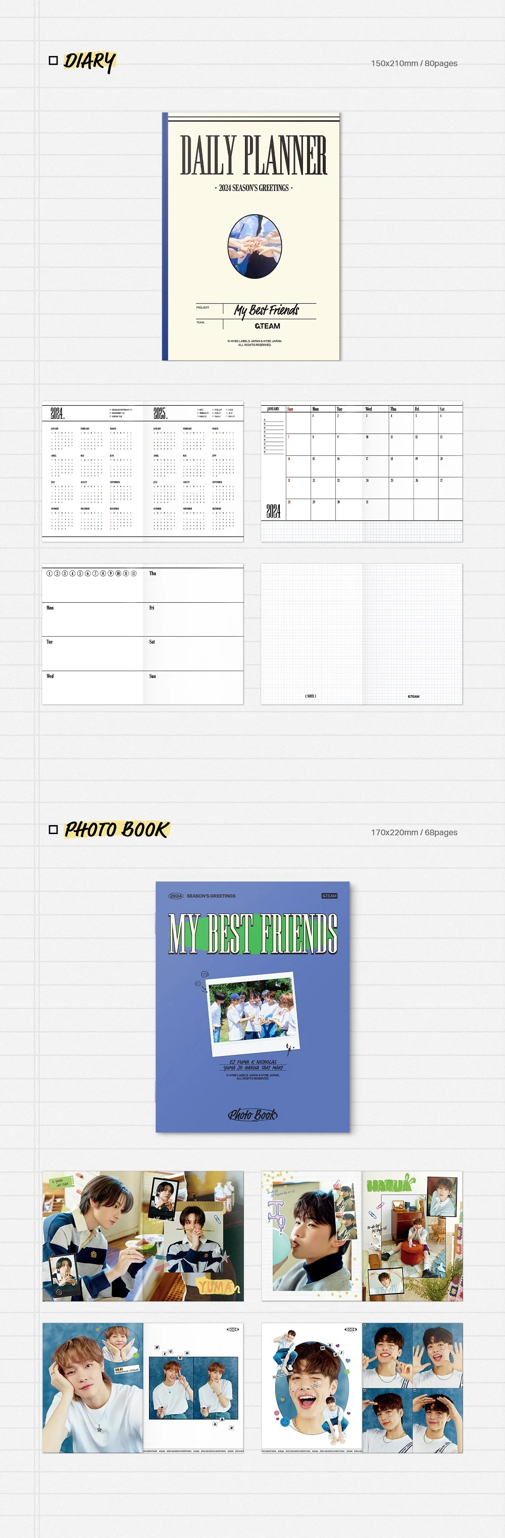 &TEAM 2024 Season's Greetings MY BEST FRIENDS - Image 4