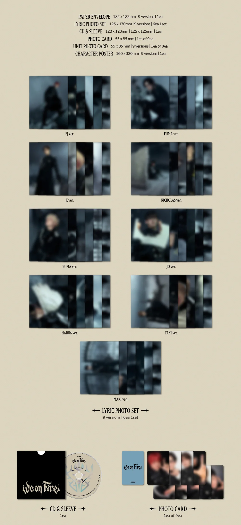 &Team - 3rd EP We On Fire Solo Edition CD - Image 3