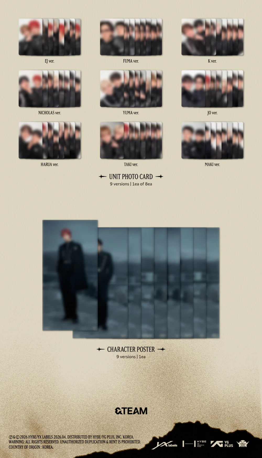 &Team - 3rd EP We On Fire Solo Edition CD - Image 4
