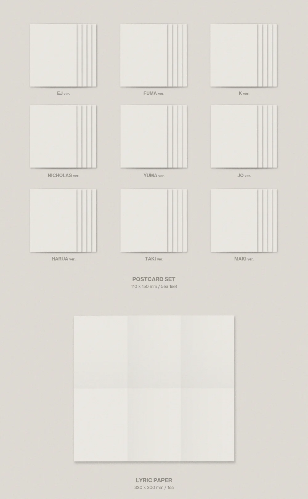 &TEAM - KR 2nd Mini Album Mark on Me [SOLO ver.] - Image 3
