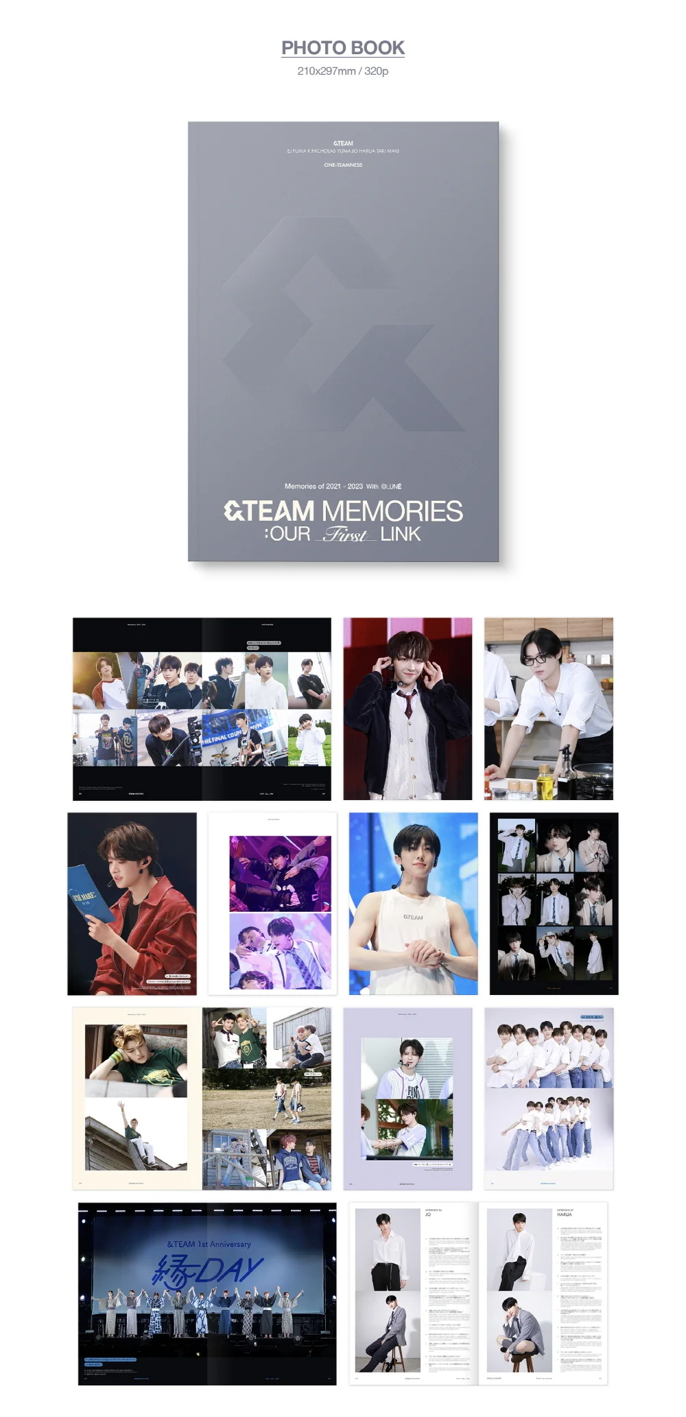 &TEAM MEMORIES : OUR FIRST LINK + Pre-Order Gift - Image 3