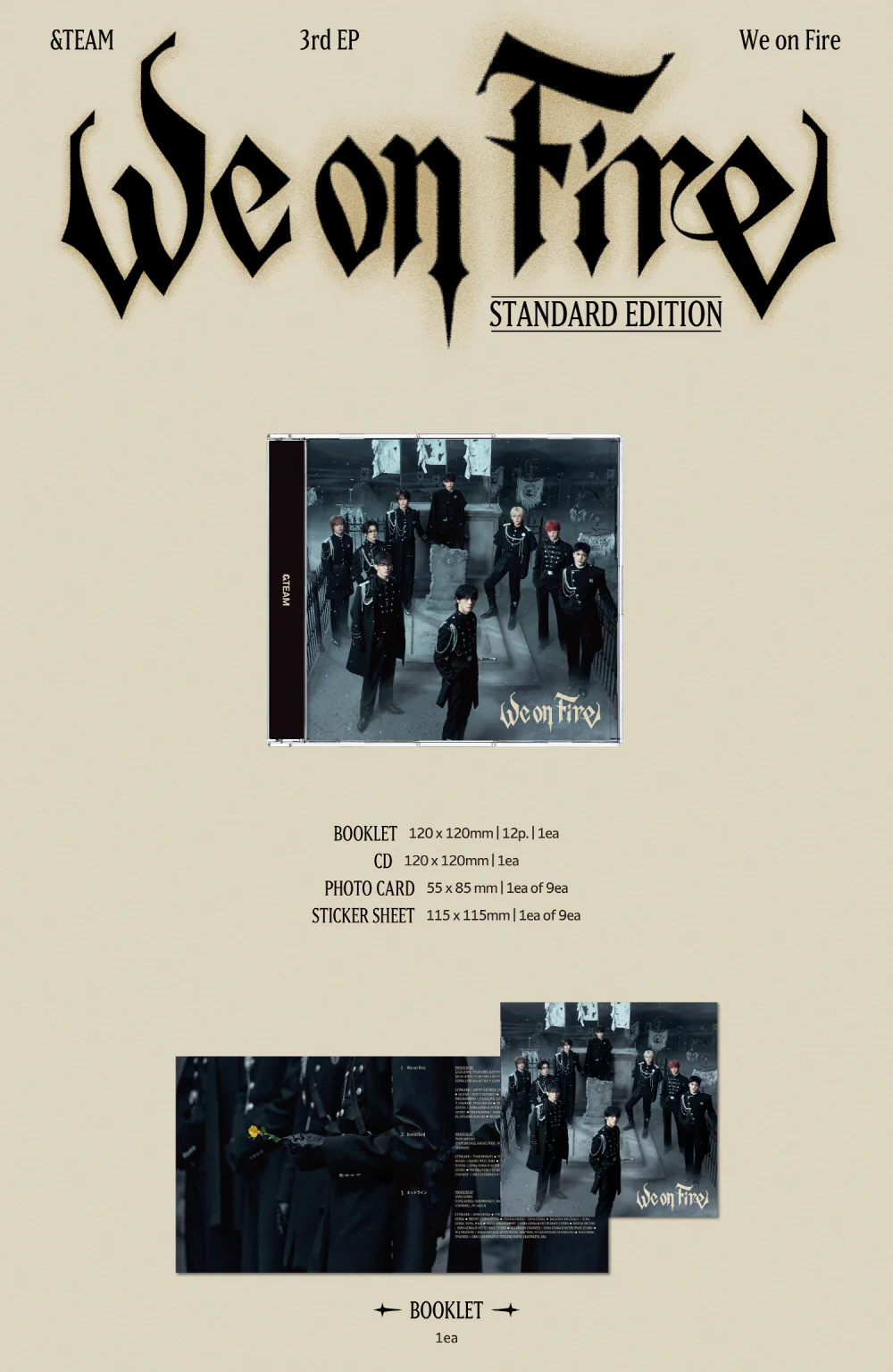 &Team - We on Fire Standard Edition CD - Image 2