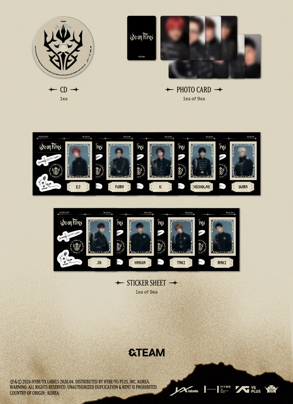 &Team - We on Fire Standard Edition CD - Image 3