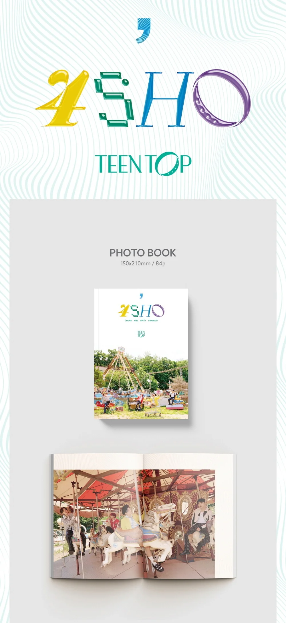 TEEN TOP - 4SHO Album - Image 2