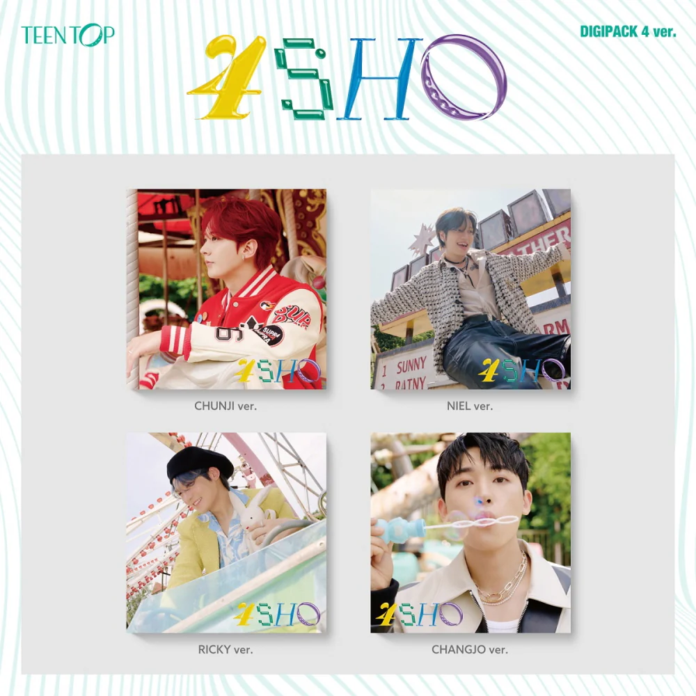 TEEN TOP - 4SHO Digipack ver. CD