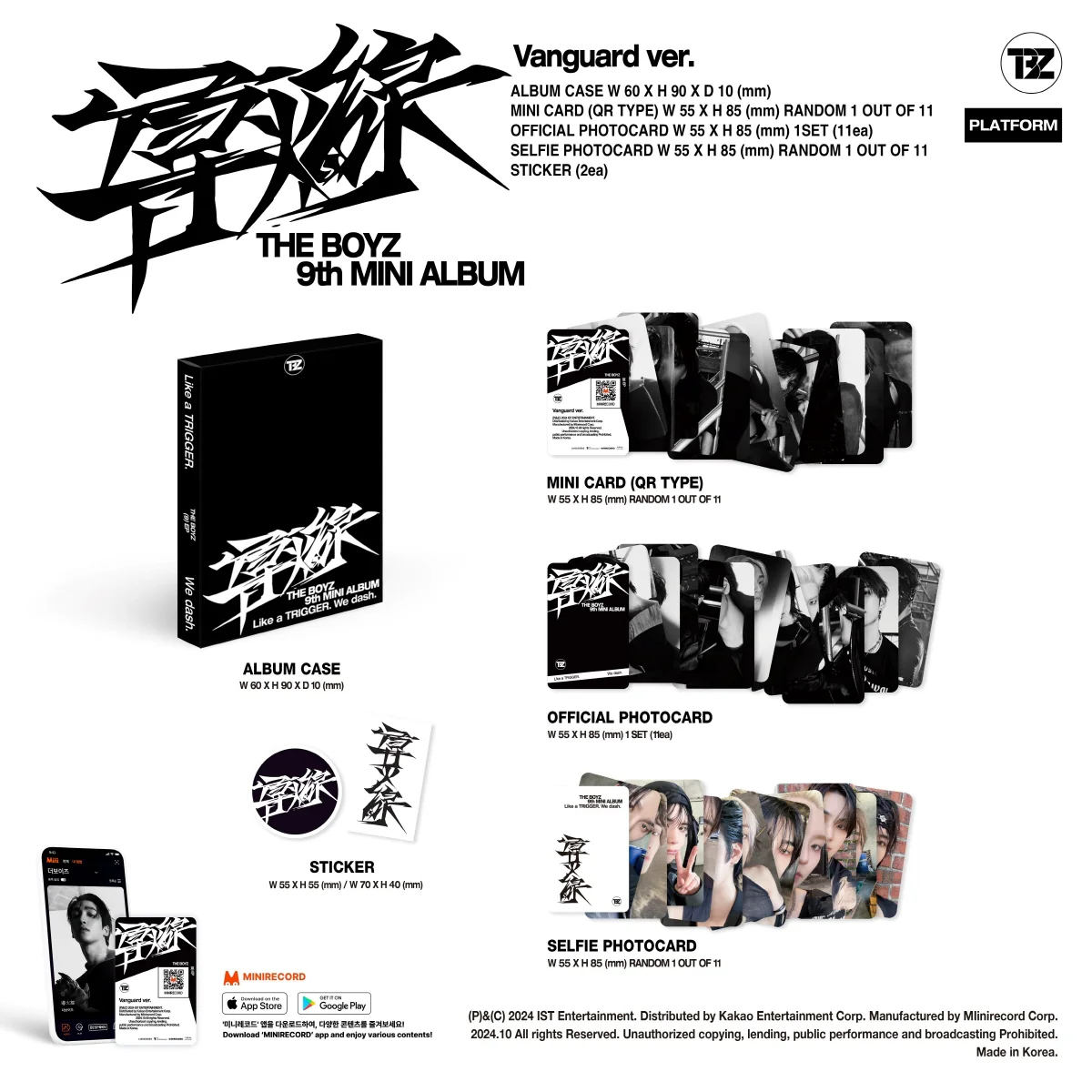 THE BOYZ - 導火線 TRIGGER [Platform ver.] Album - Image 3