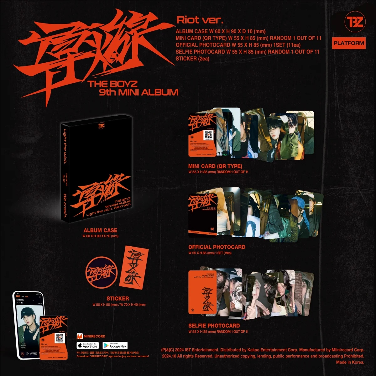 THE BOYZ - 導火線 TRIGGER [Platform ver.] Album - Image 4