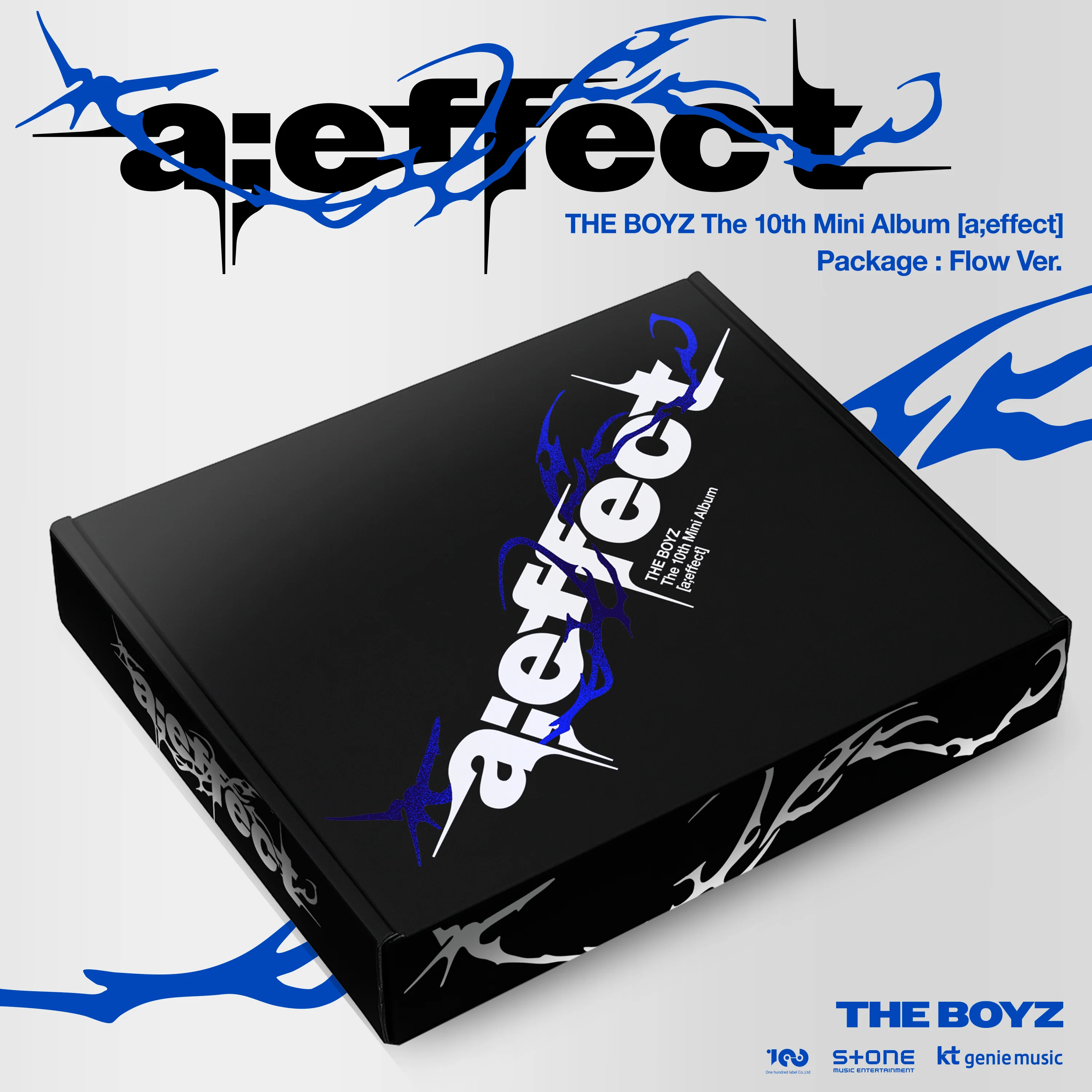 The Boyz - 10th Mini Album a;effect Flow version CD+Pre-Order Gift