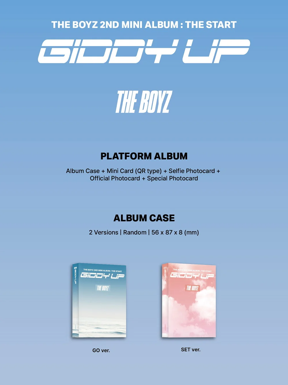THE BOYZ - 2nd Mini Album THE START Platform ver. - Image 2