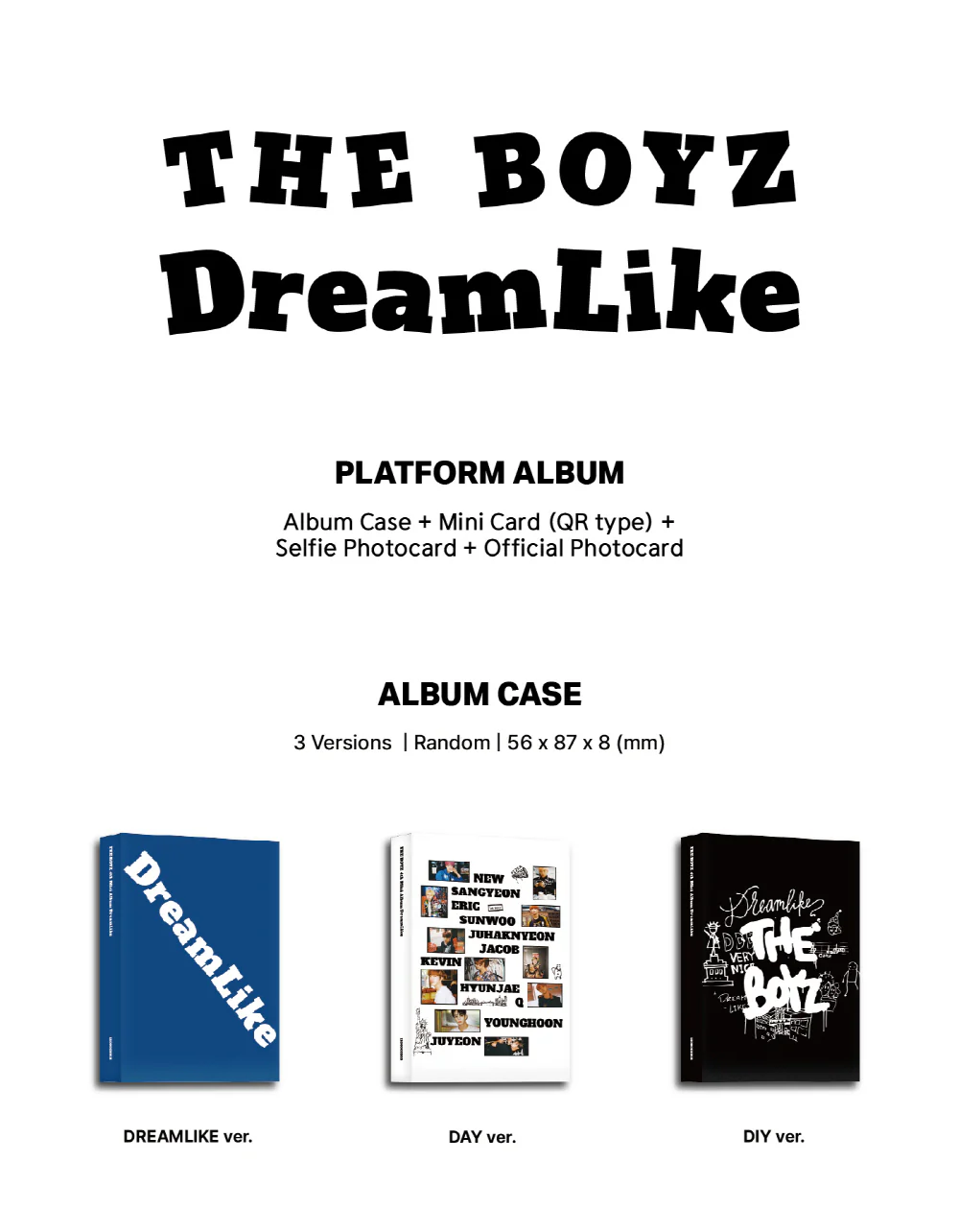 THE BOYZ - 4th Mini Album DREAMLIKE [Platform Ver.] - Image 2