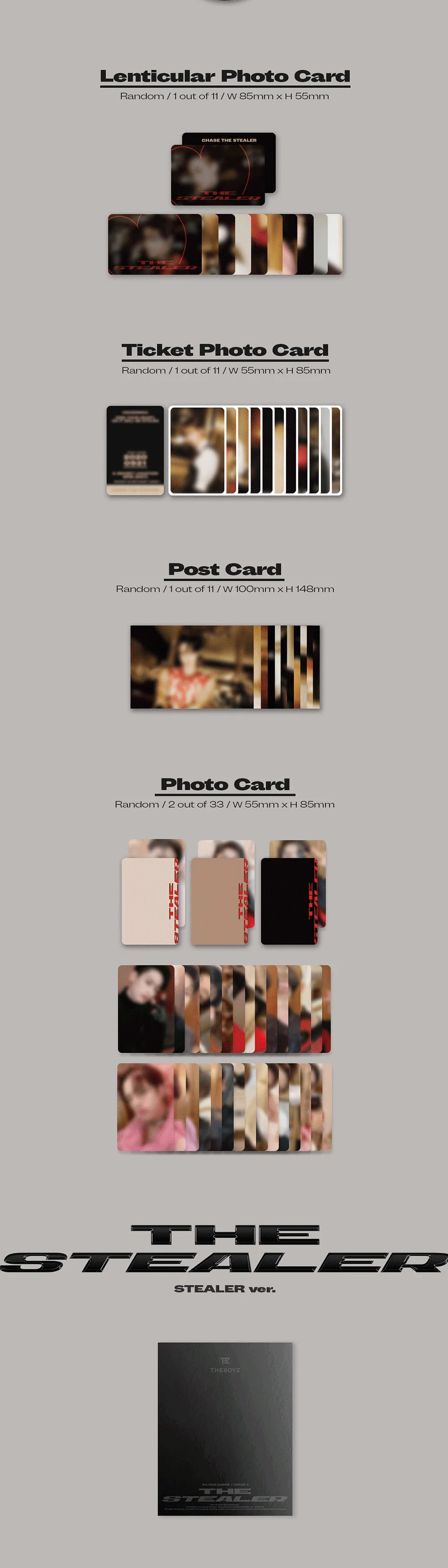THE BOYZ - 5th Mini Album CHASE CD - Image 4