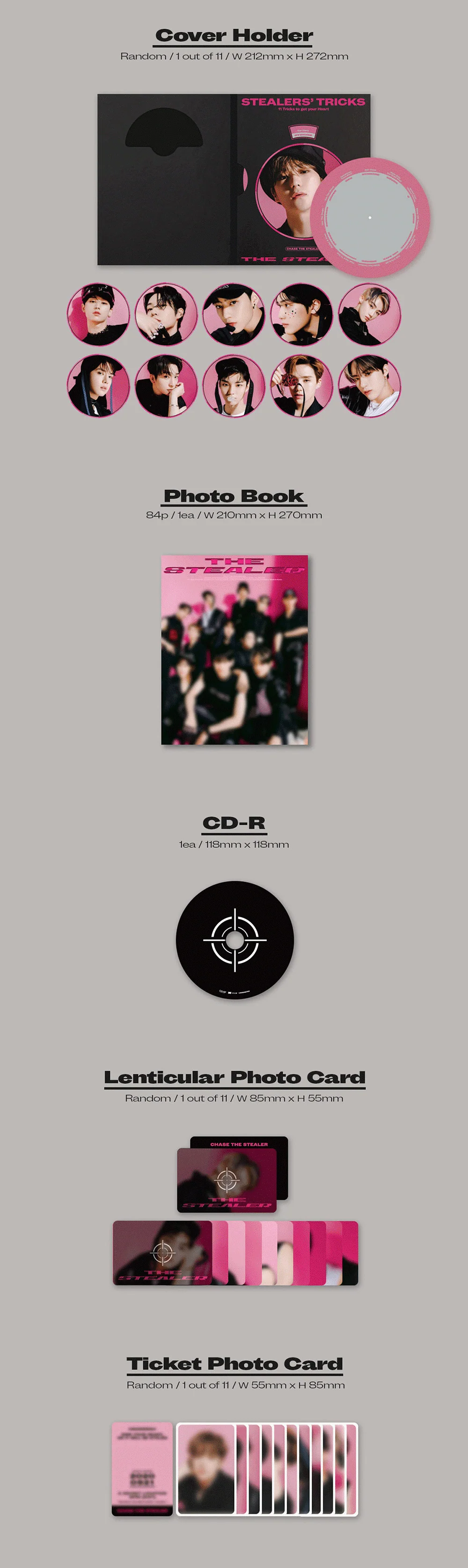 THE BOYZ - 5th Mini Album CHASE CD - Image 5