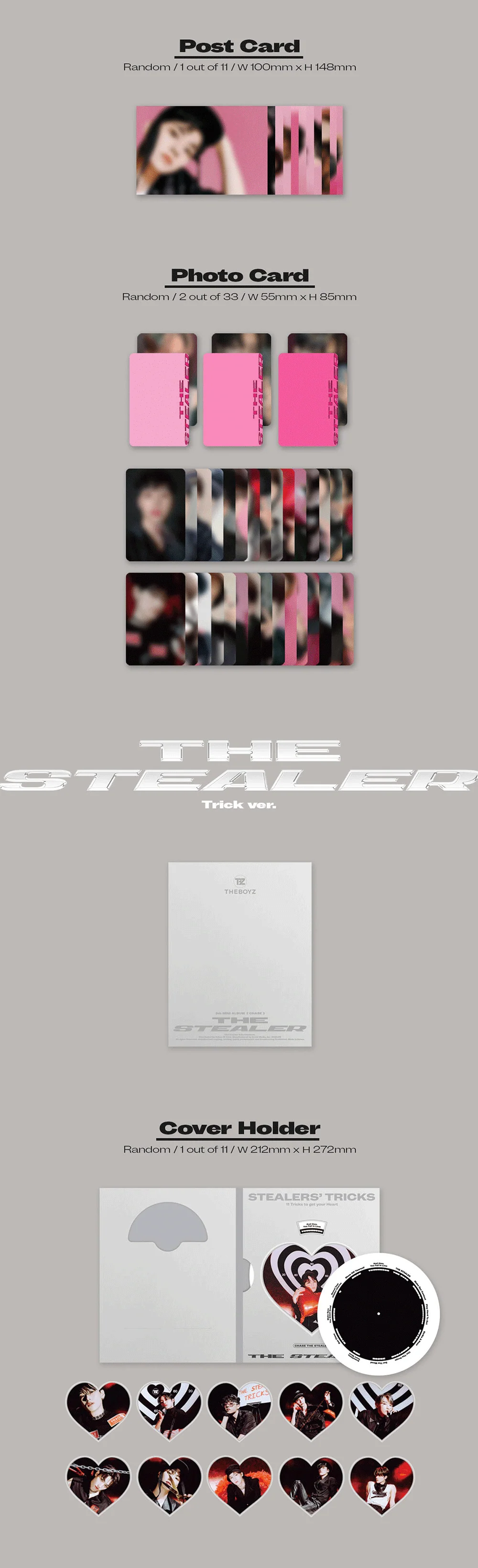 THE BOYZ - 5th Mini Album CHASE CD - Image 6