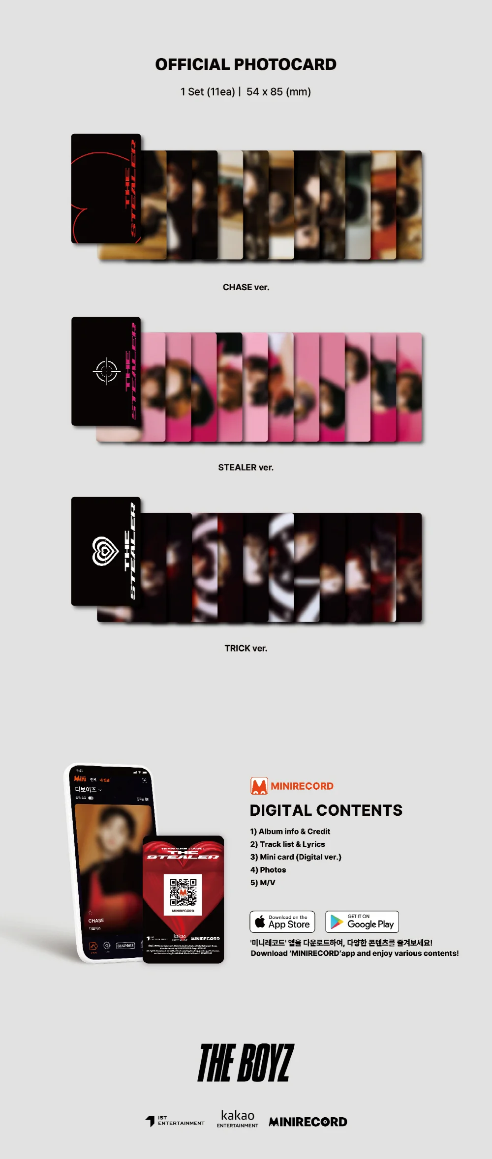 THE BOYZ - 5th Mini Album CHASE Platform Ver. + Free Gift - Image 5