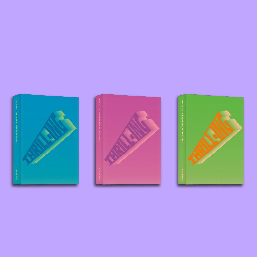 THE BOYZ - 6th Mini Album THRILL-ING Platform ver.