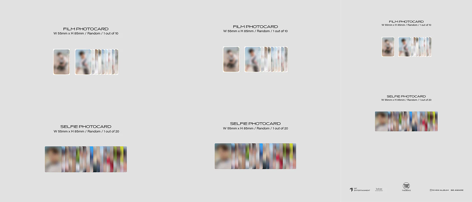 THE BOYZ - BE AWARE 7th Mini Album+Free Gift - Image 5