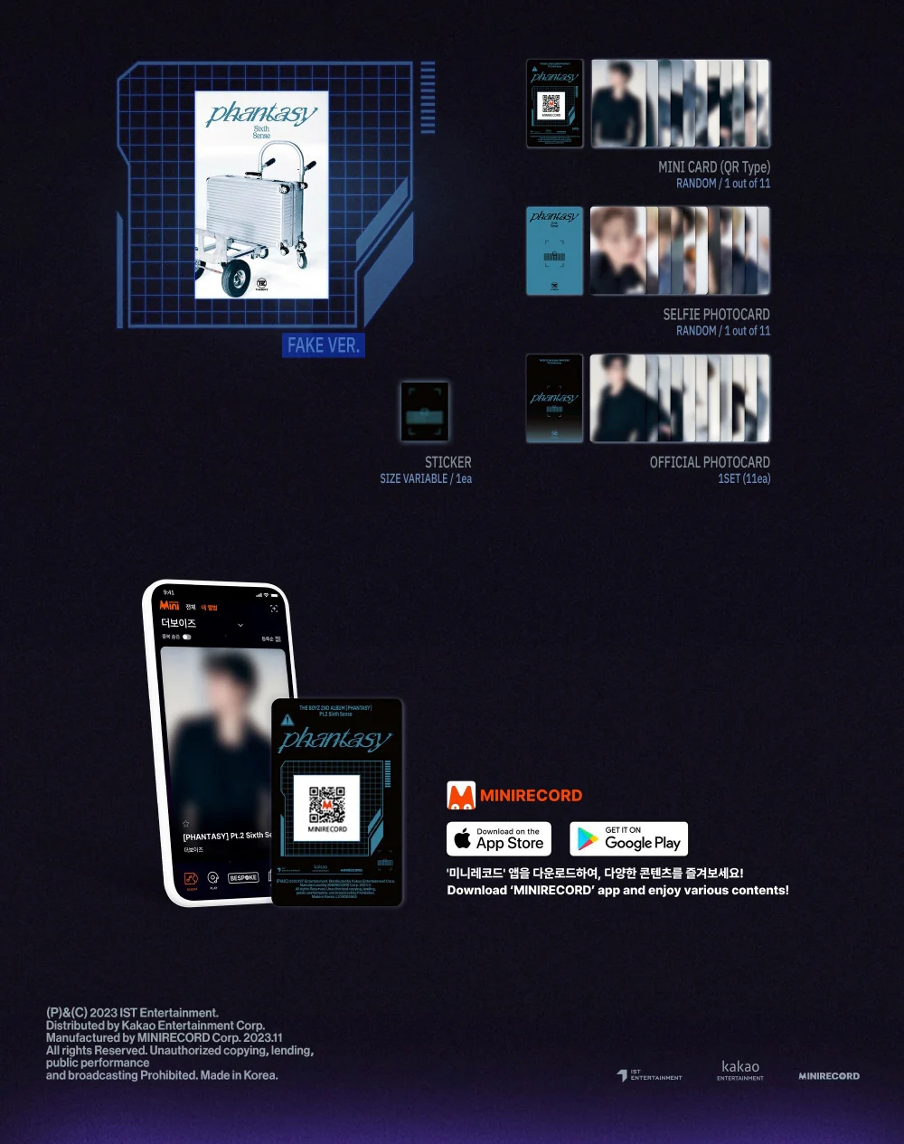 THE BOYZ - PHANTASY Pt.2 Sixth Sense [Platform ver.] Album - Image 5