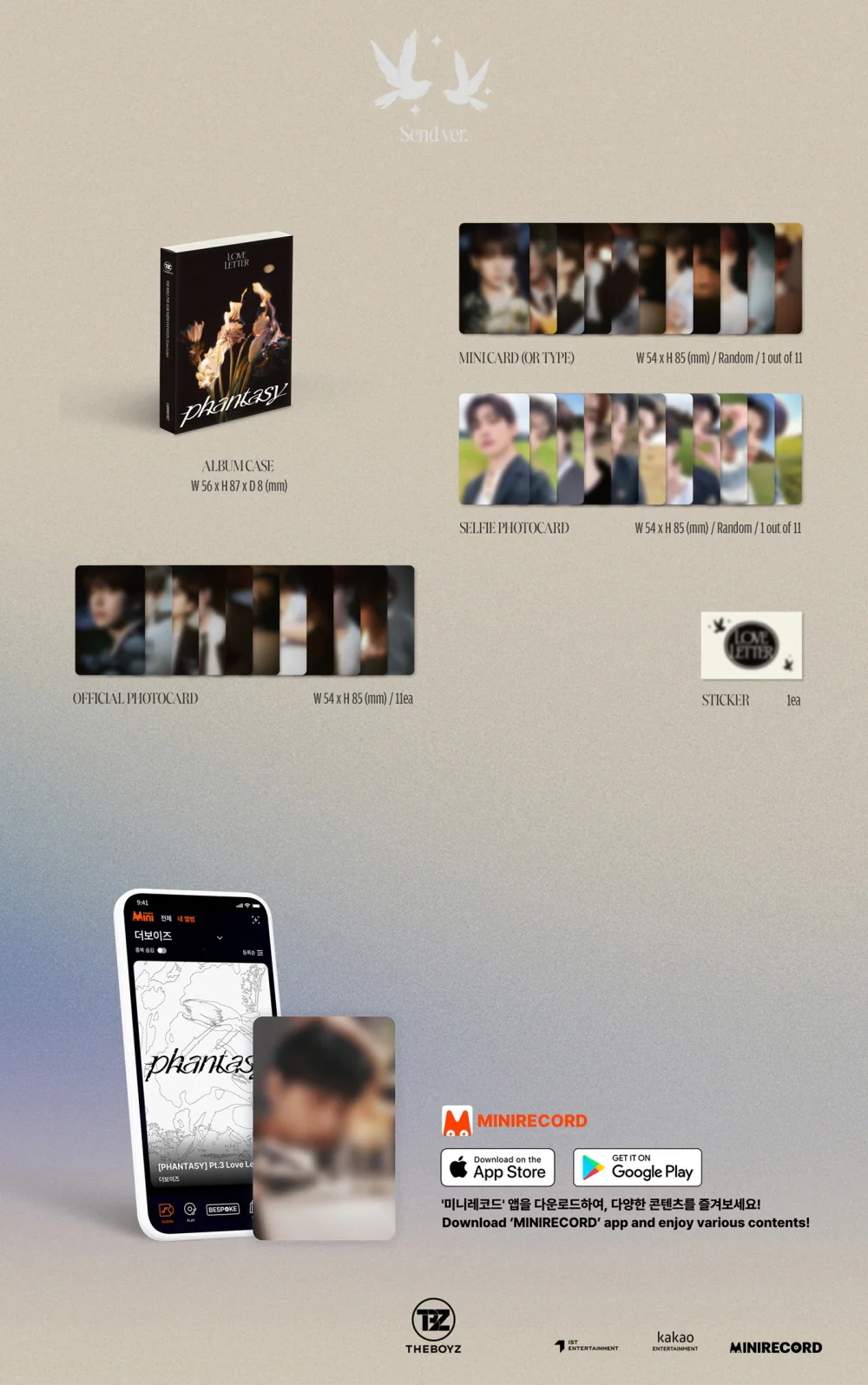 THE BOYZ - PHANTASY Pt.3 Love Letter [Platform ver.] Album - Image 4