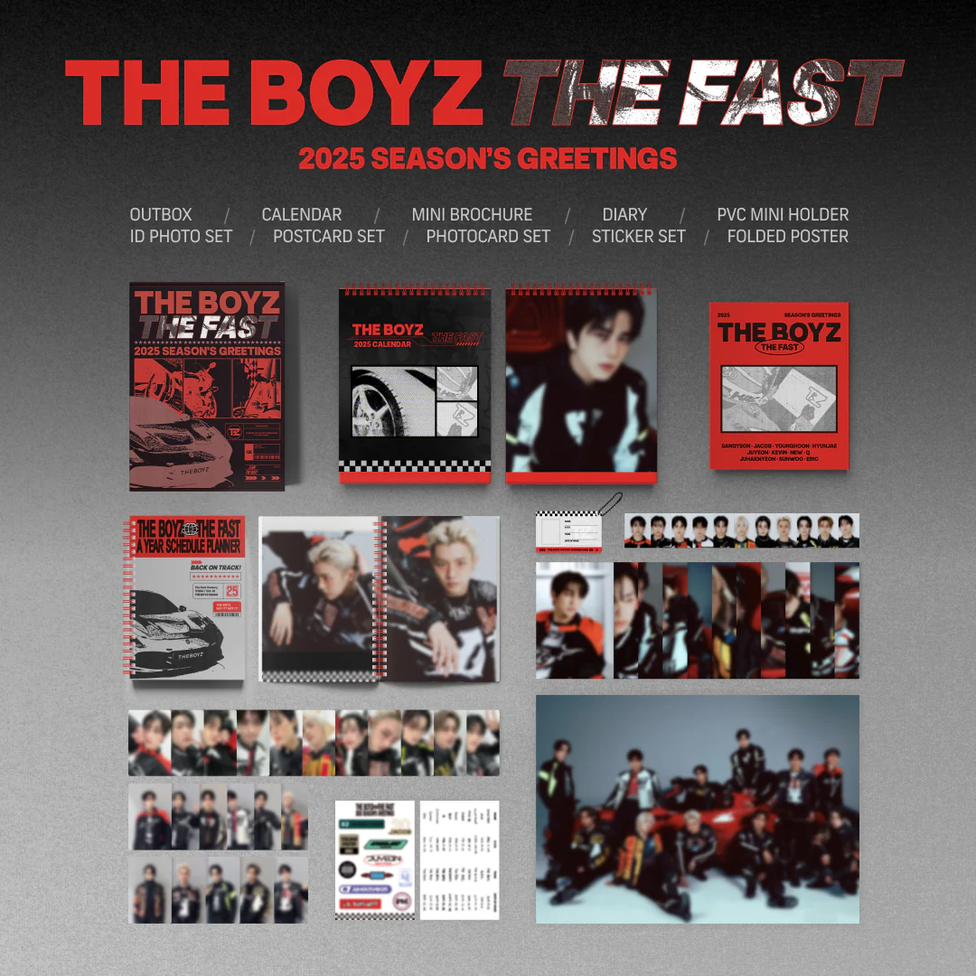 The Boyz The Fast 2025 Season's Greetings+Pre-Order Gift - Image 2