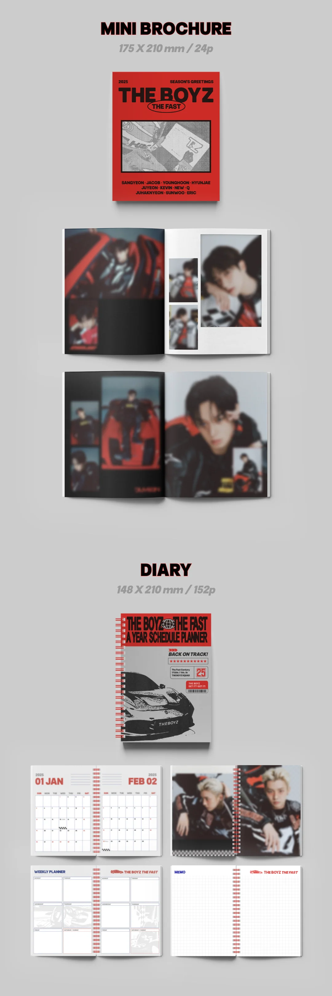 The Boyz The Fast 2025 Season's Greetings+Pre-Order Gift - Image 5