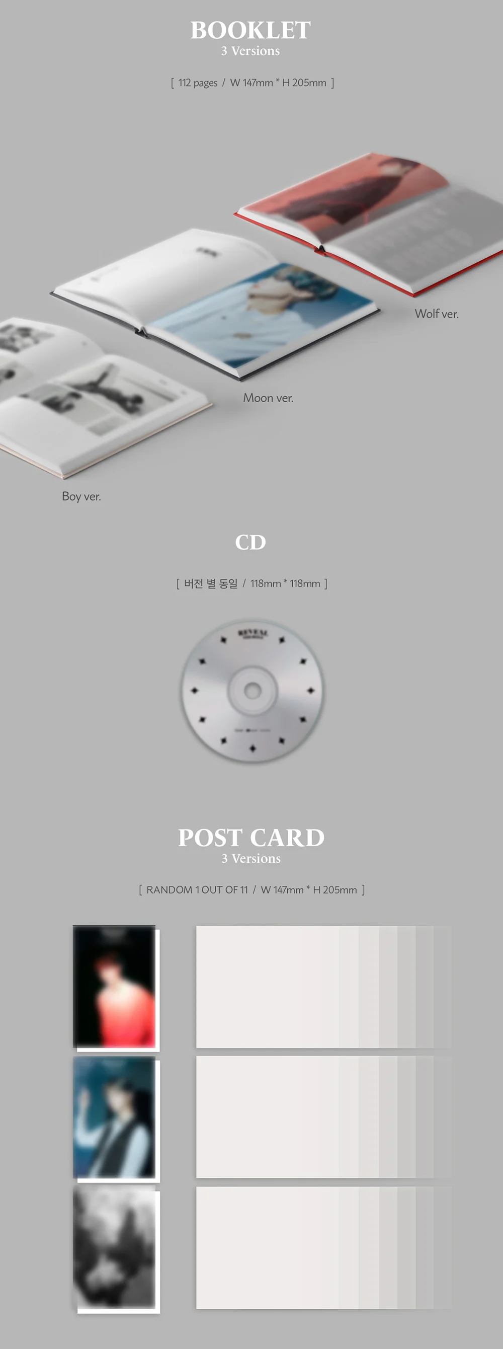 THE BOYZ - Vol.1 REVEAL CD - Image 3