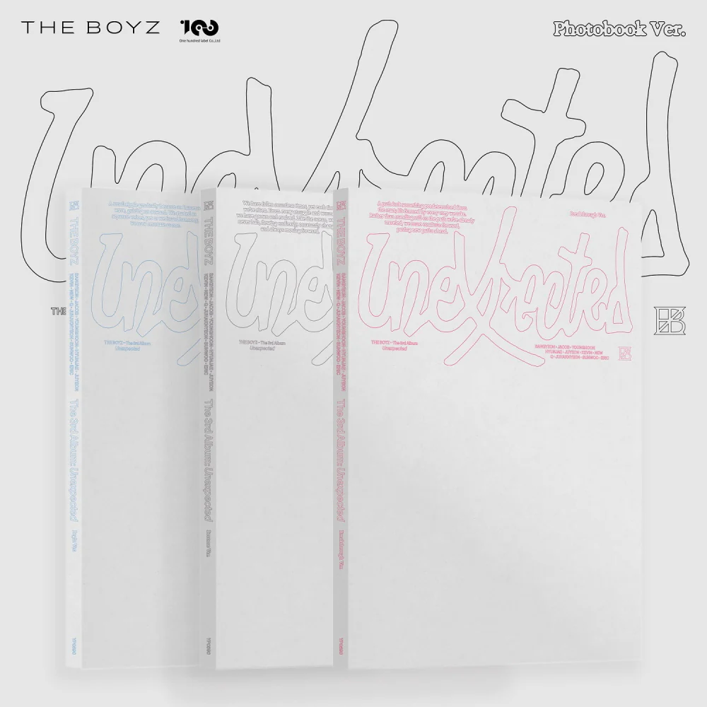 The Boyz - Vol.3 Unexpected Photobook version CD