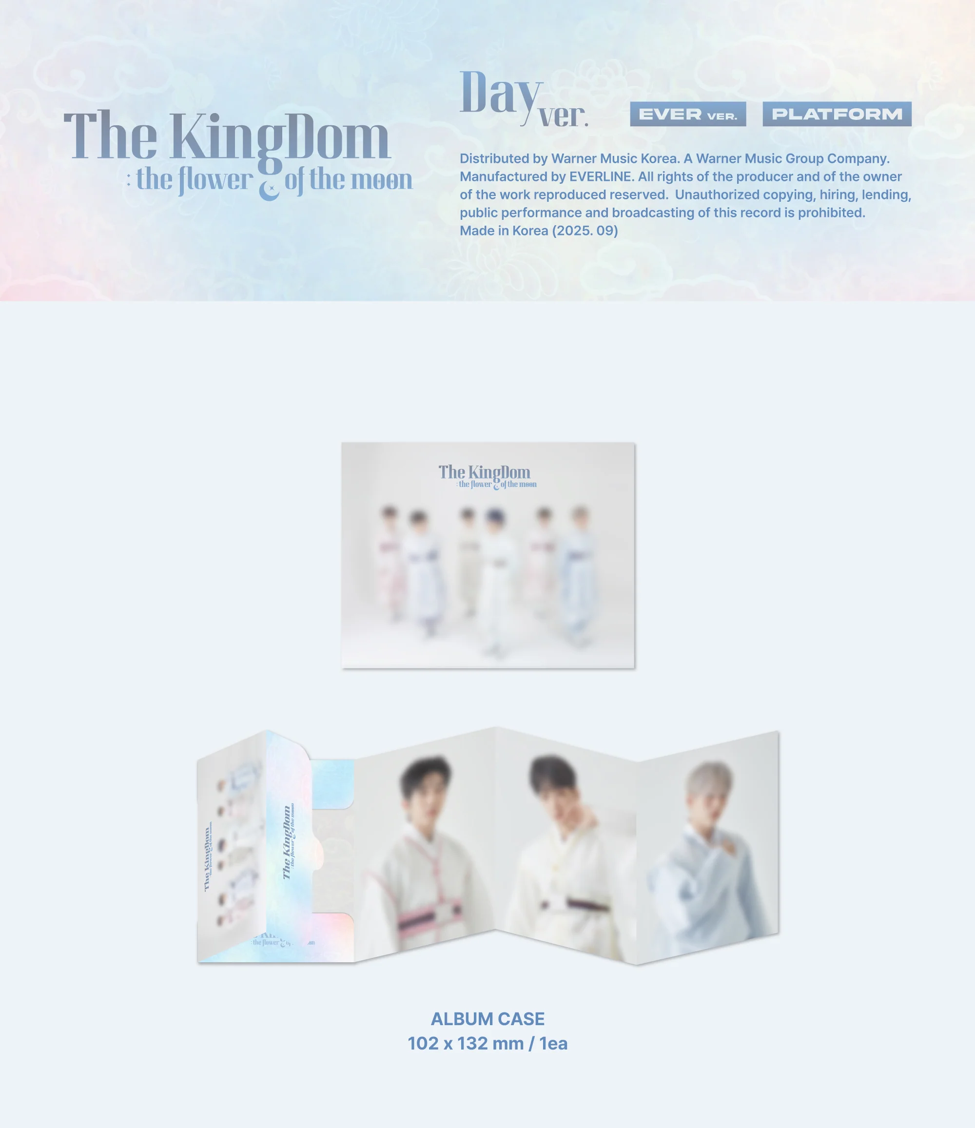 The KingDom - 1st Special Album The KingDom : the flower of the moon Ever version Platform Album - Image 3