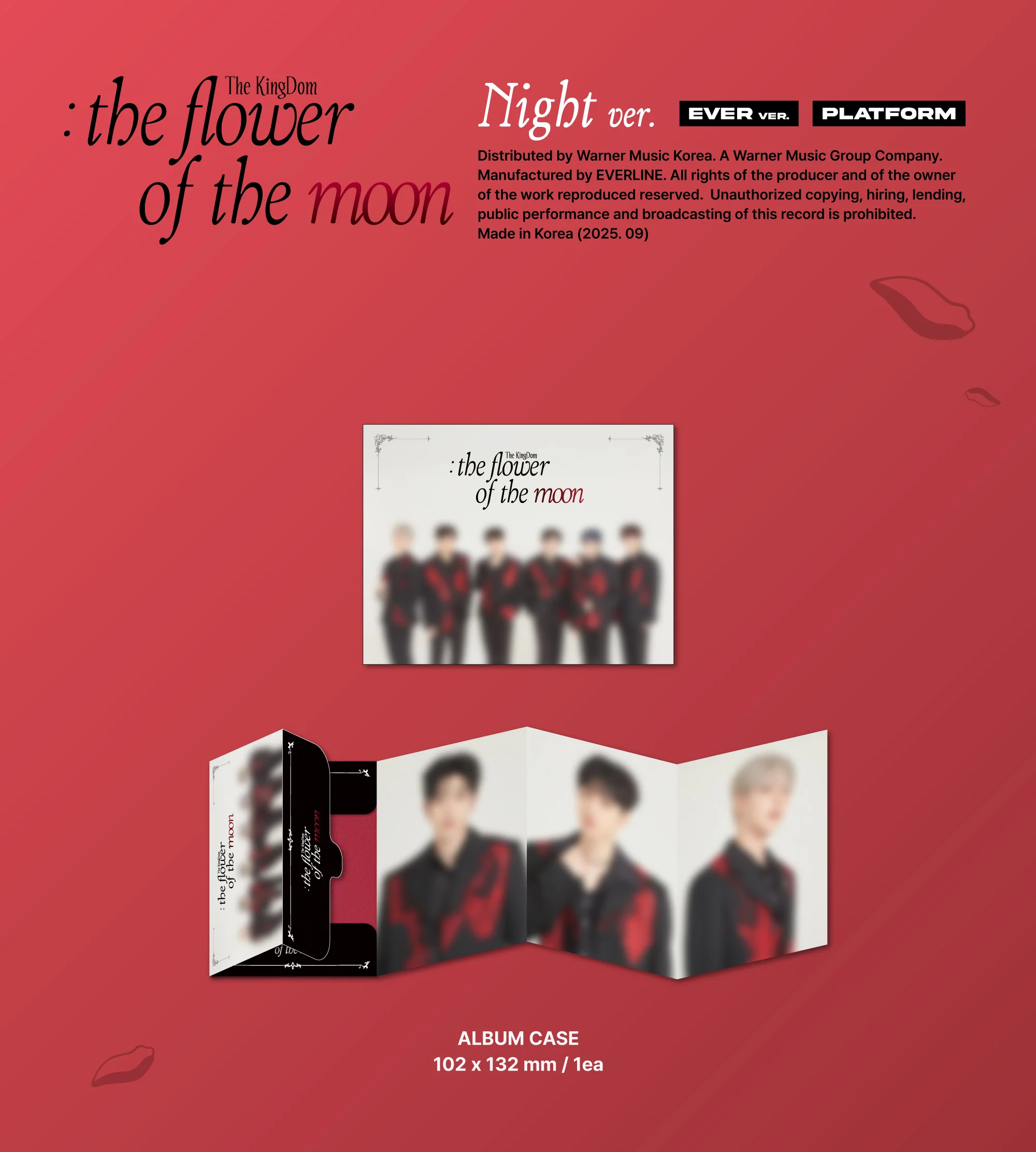 The KingDom - 1st Special Album The KingDom : the flower of the moon Ever version Platform Album - Image 6