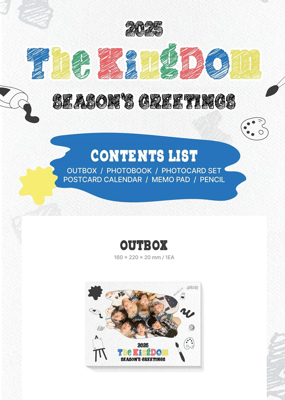 The KingDom 2025 Season's Greetings+Pre-Order Gift - Image 3
