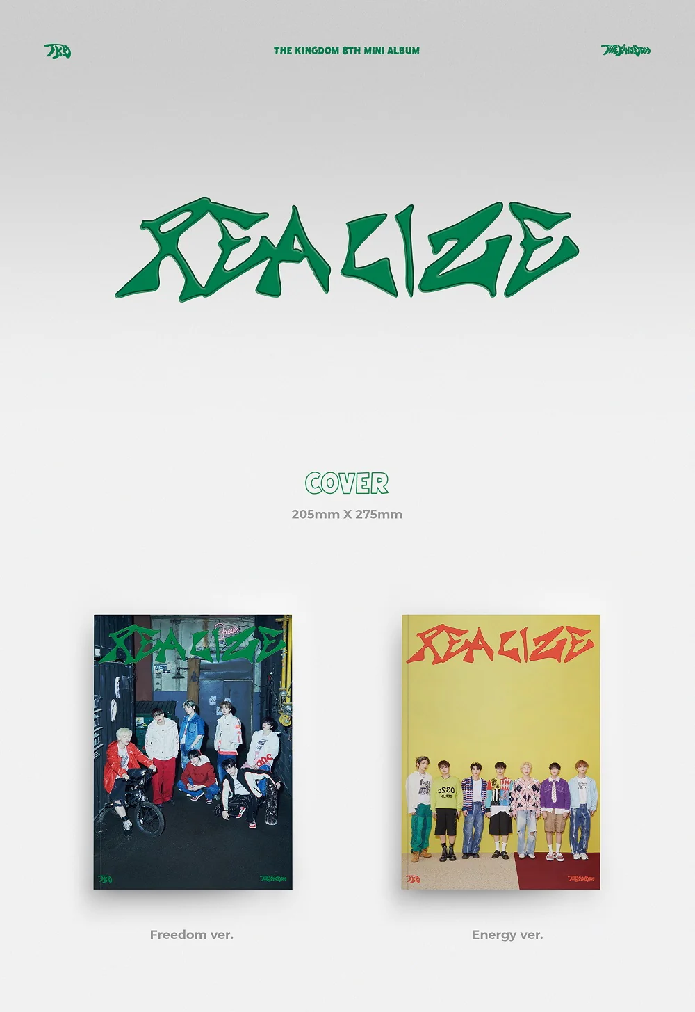 The KingDom TKD - 8th Mini Album Realize CD+Pre-Order Benefit - Image 2