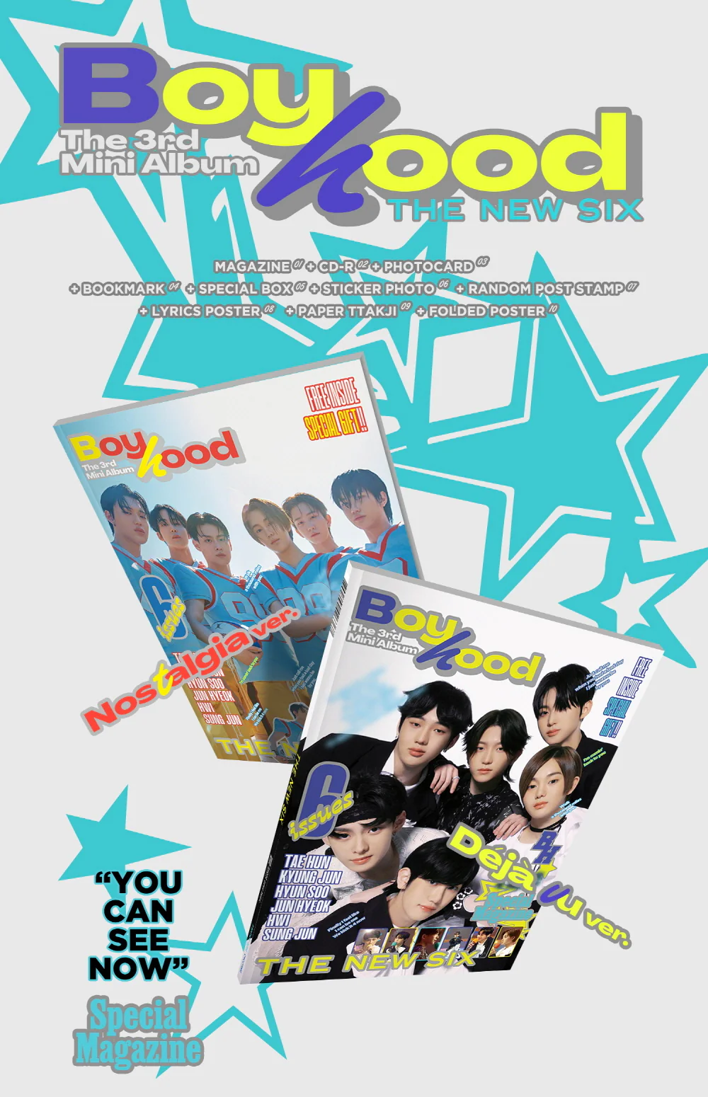 THE NEW SIX (TNX) - BOYHOOD Album - Image 2