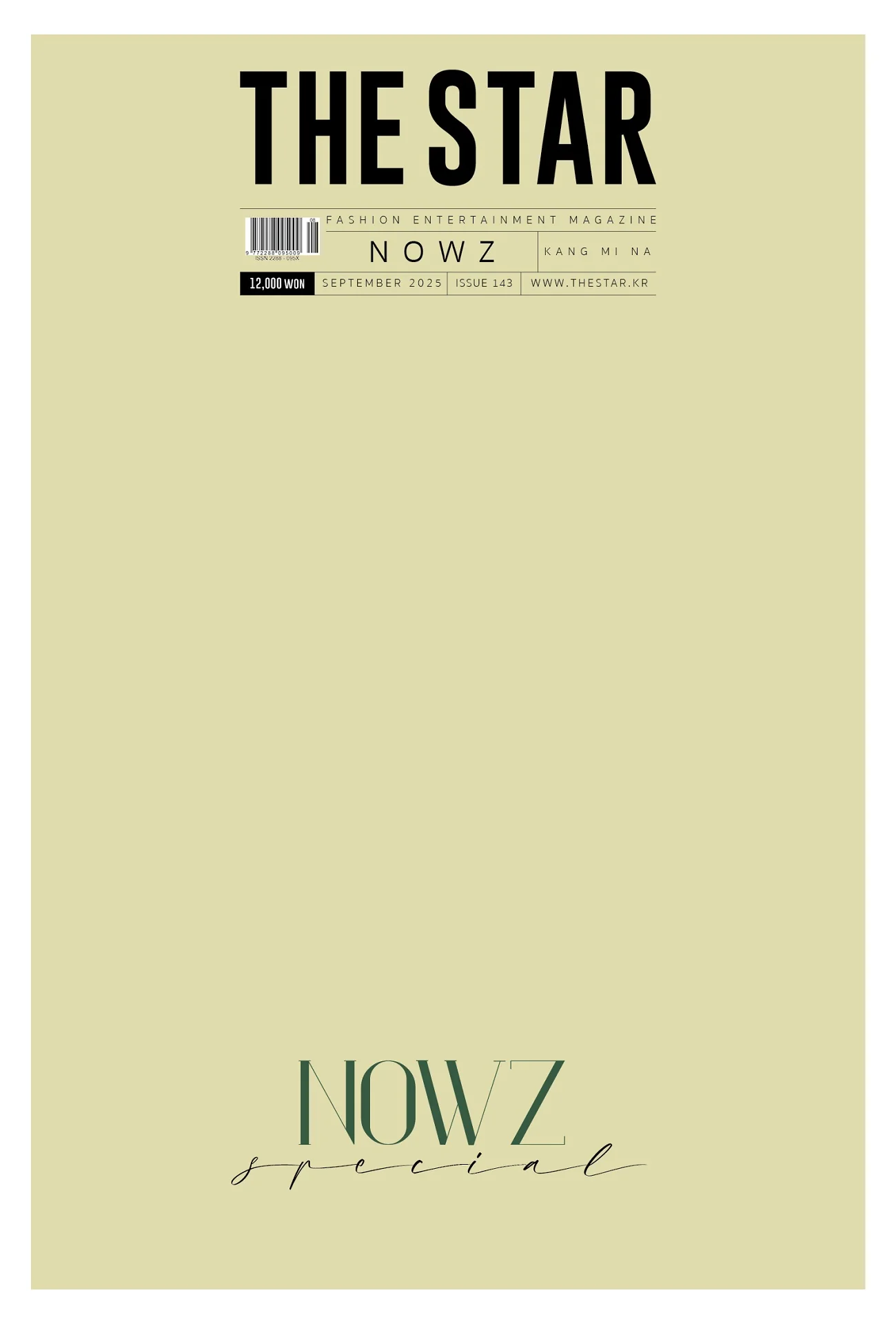 The Star Korea Magazine September 2025 NOWZ