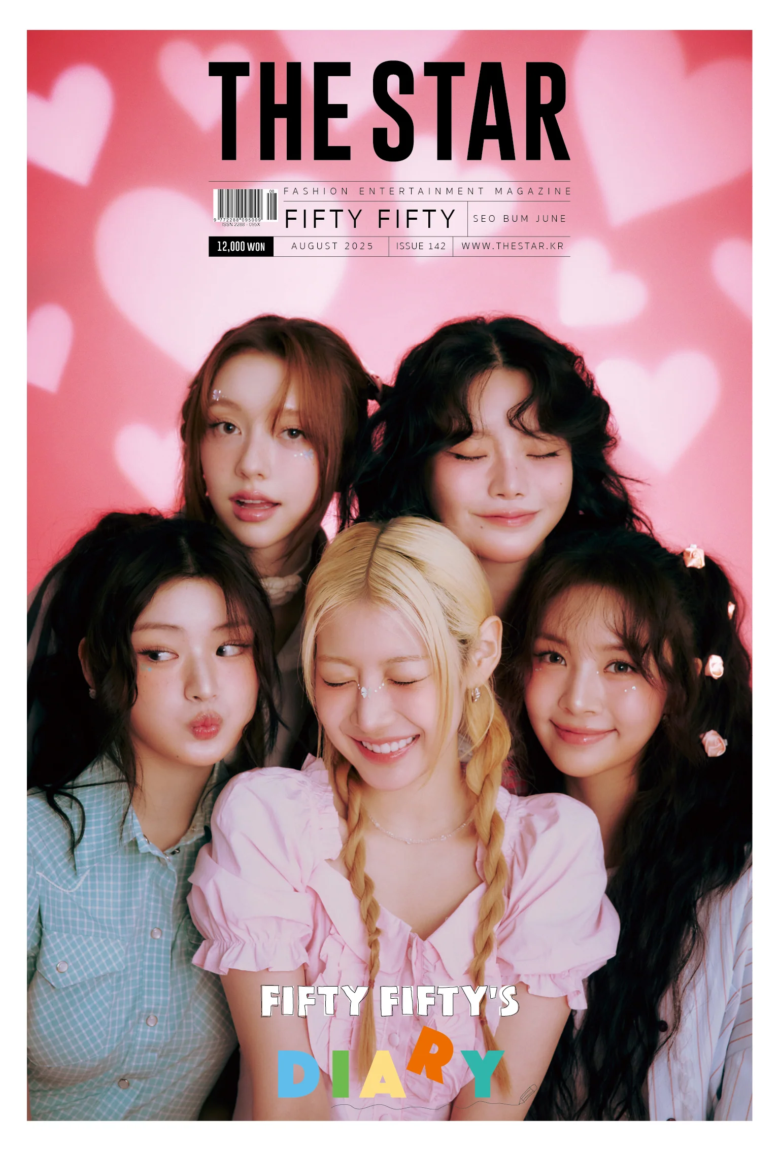 The Star Magazine Korea August 2025 FIFTY FITFY n.SSign - Image 2