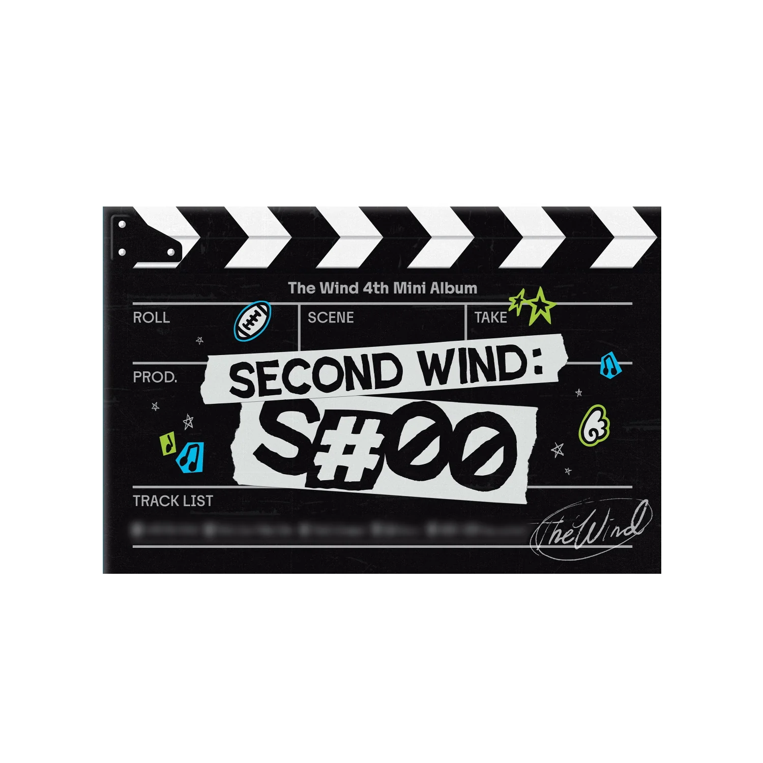 The Wind - 4th Mini Album Second Wind: S#00 Photobook Ver. CD - Image 2