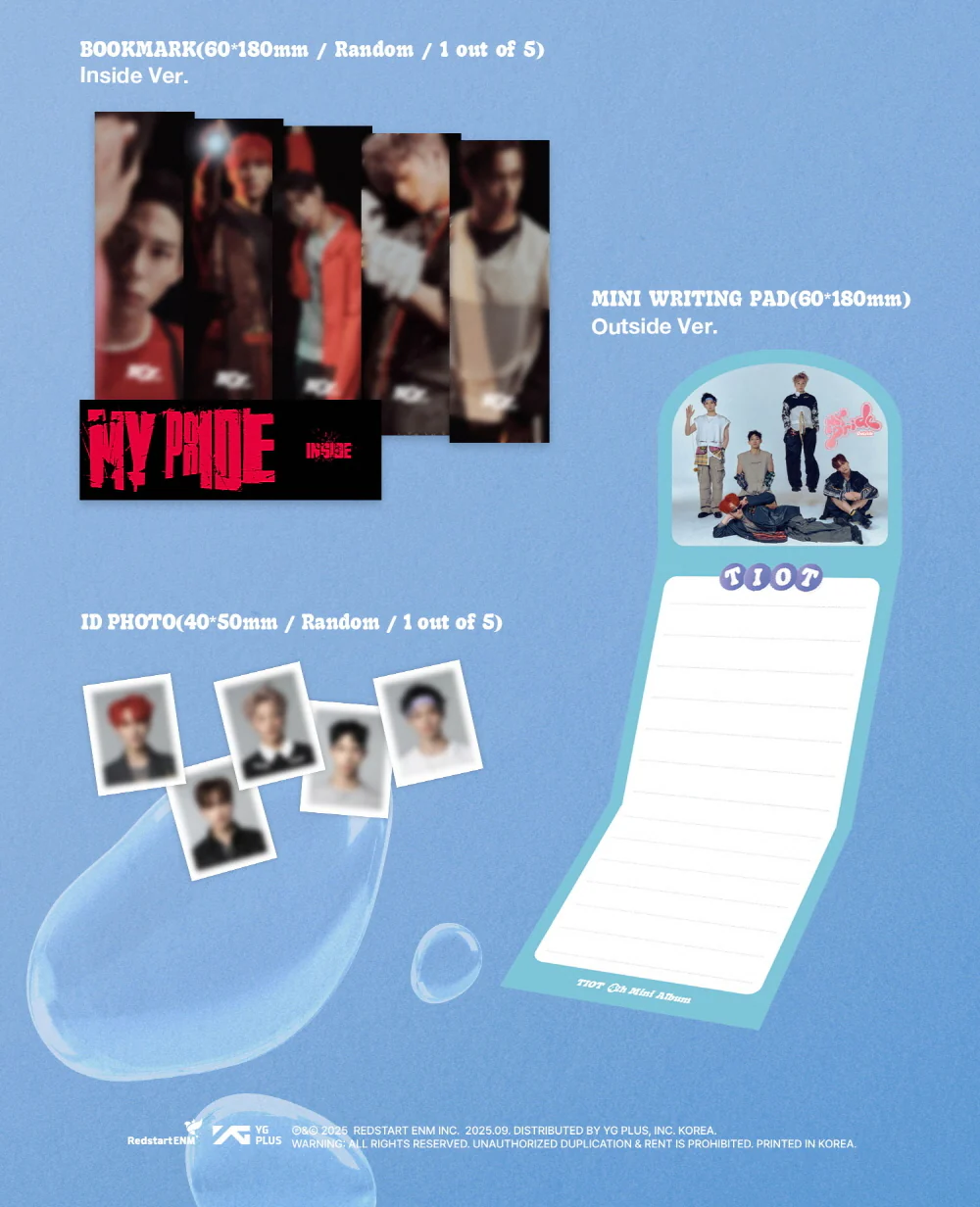 TIOT - 4th Mini Album MY PRIDE [Photobook ver.] - Image 4