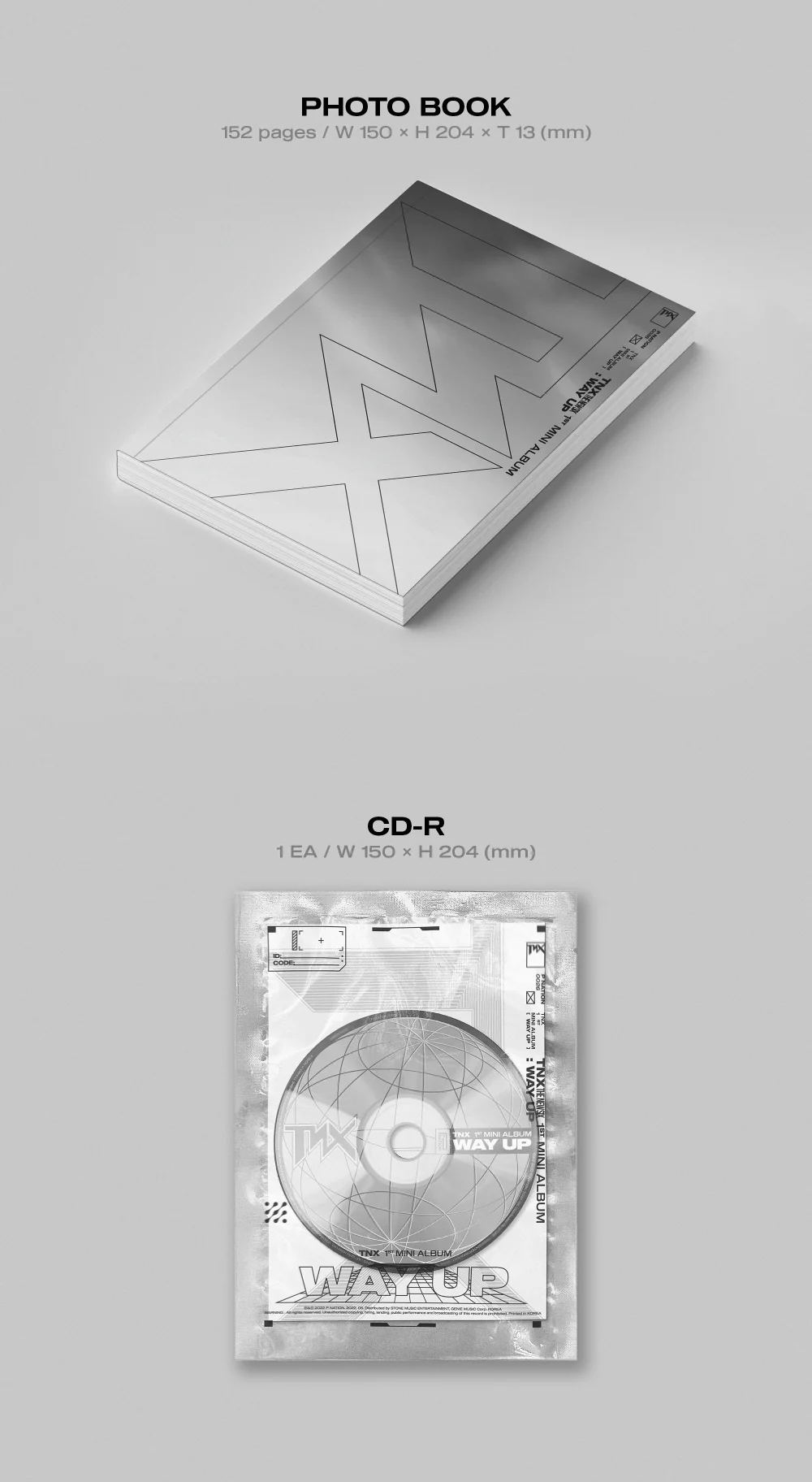 TNX - WAY UP (1st Mini Album) - Image 3