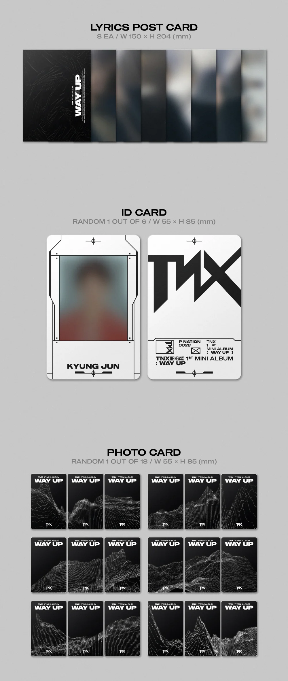 TNX - WAY UP (1st Mini Album) - Image 4
