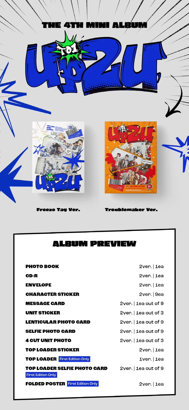 TO1 - UP2U CD+Pre-Order Benefit - Image 2