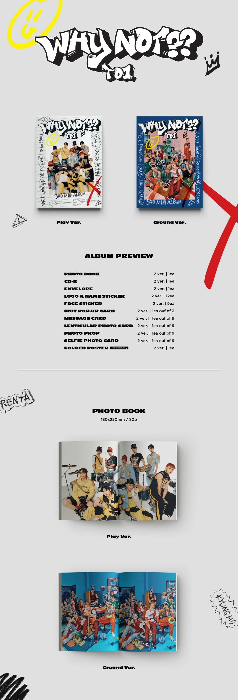 TO1 - WHY NOT?? (3rd Mini Album) - Image 2