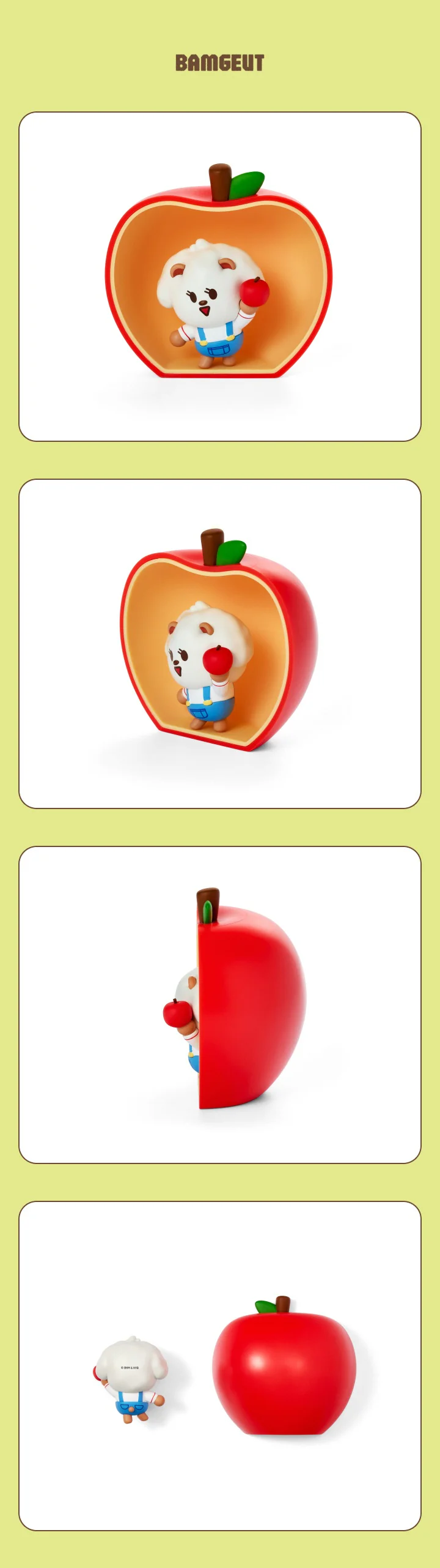 TOMORROW X TOGETHER - PPULBATU Hey! APPUL Official Merch - Figure (Apple Ver.) - Image 5