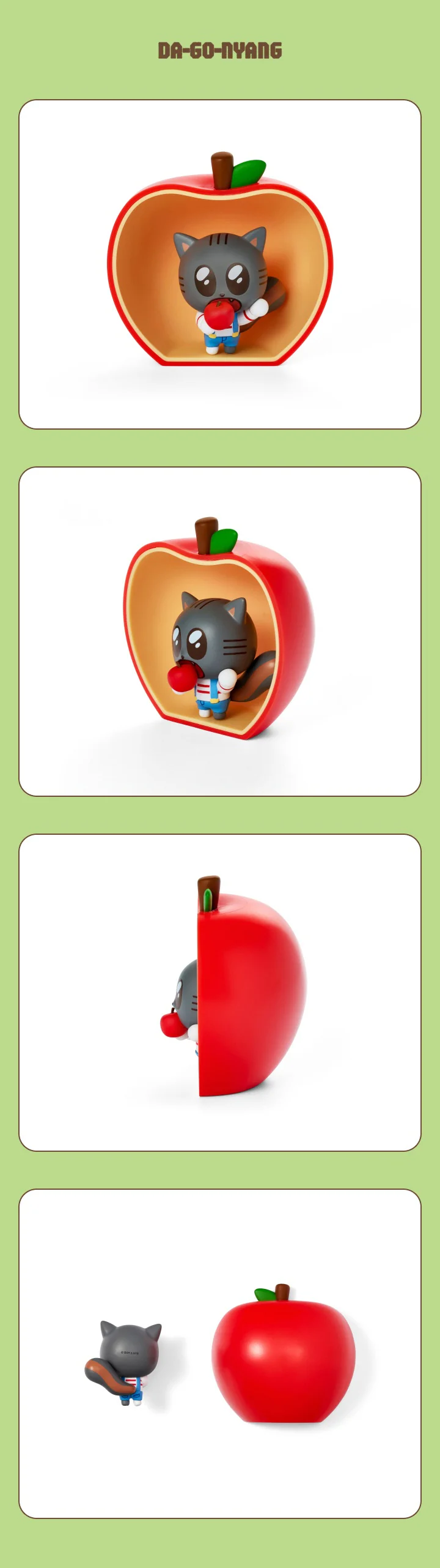 TOMORROW X TOGETHER - PPULBATU Hey! APPUL Official Merch - Figure (Apple Ver.) - Image 6