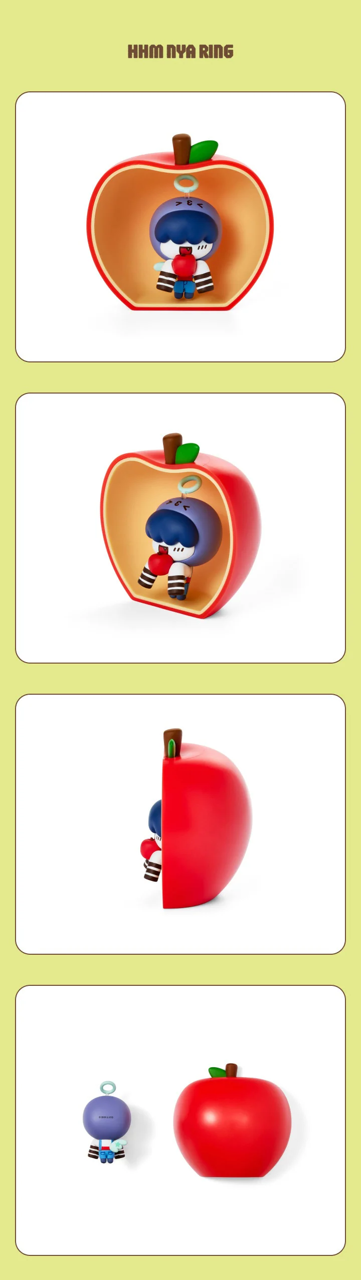 TOMORROW X TOGETHER - PPULBATU Hey! APPUL Official Merch - Figure (Apple Ver.) - Image 7