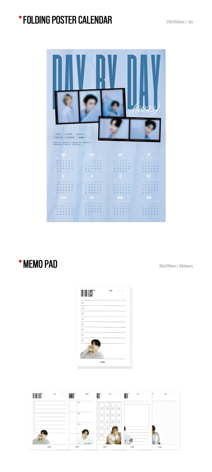 [WEVERSE POB] TXT - 2023 SEASON’S GREETINGS [DAY BY DAY] + Pre-Order Benefit - Image 6