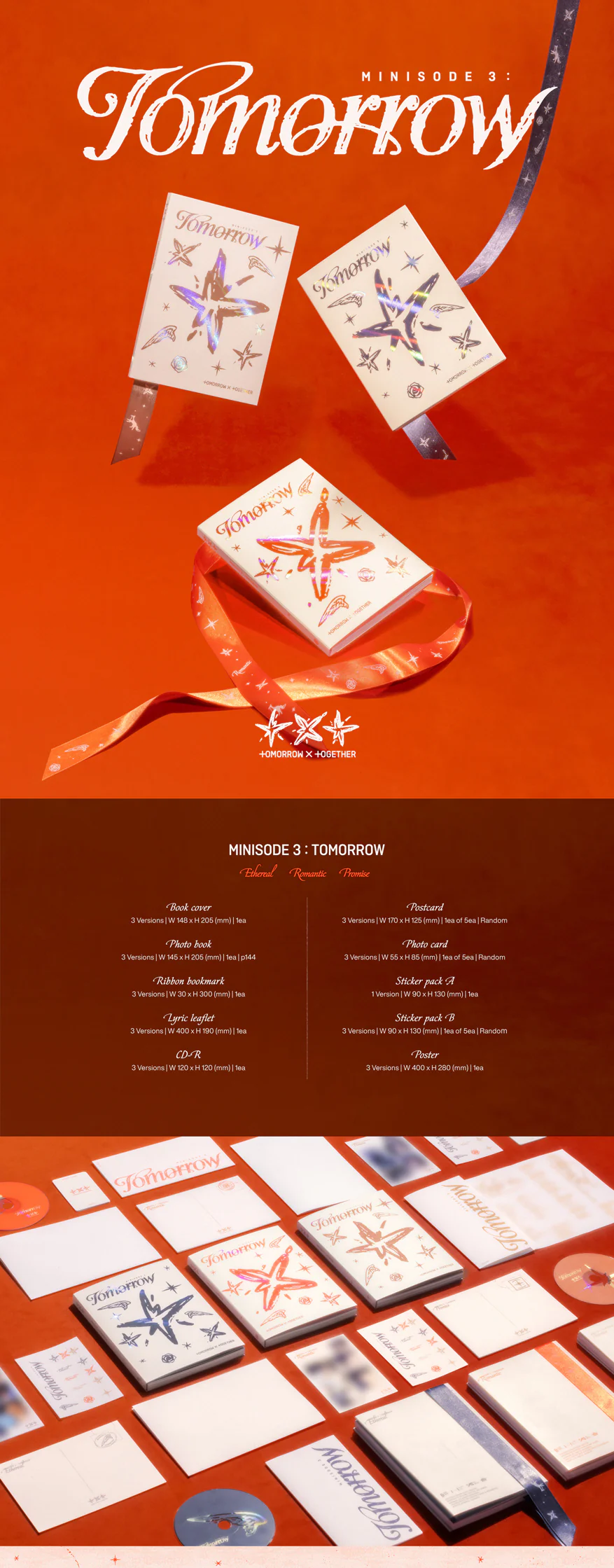 TOMORROW X TOGETHER TXT - 6th Mini Album minisode 3: TOMORROW CD - Image 2