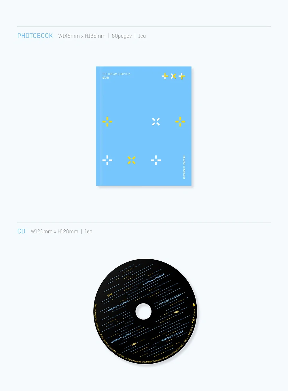 TOMORROW X TOGETHER (TXT) - Dream Chapter : STAR Album+Extra Photocards Set - Image 3