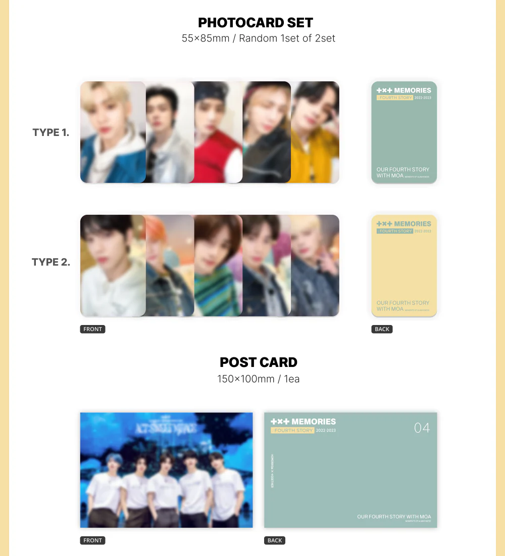 TOMORROW X TOGETHER TXT MEMORIES FOURTH STORY + Pre-Order Gift - Image 5