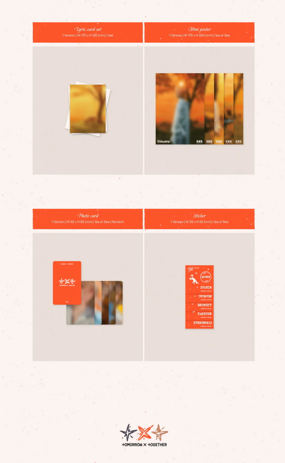 TOMORROW X TOGETHER TXT - minisode 3 TOMORROW [Light Ver.] Album - Image 6